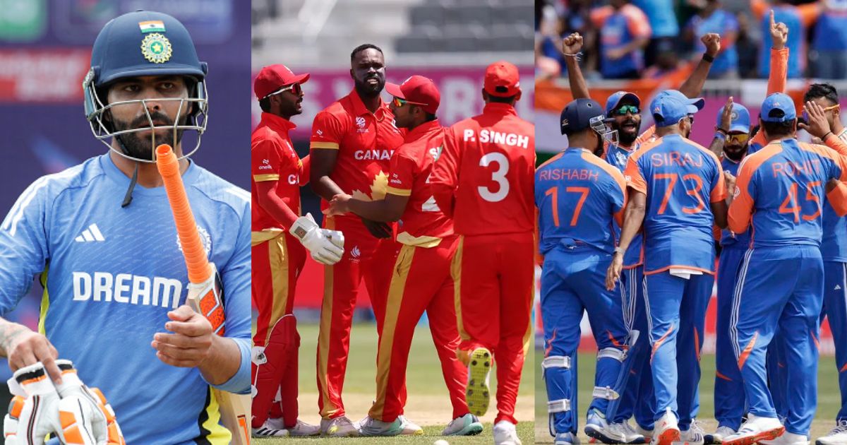 Ind Vs Can -Ravindra Jadeja May Be Out Of Team India'S Playing Eleven In The Match Against Canada.