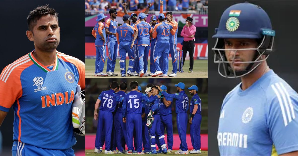 Ind Vs Afg :Suryakumar Yadav And Shivam Dube May Be Out Of Team India'S Playing Eleven In The T20 World Cup 2024 Match Against Super Man Afghanistan.