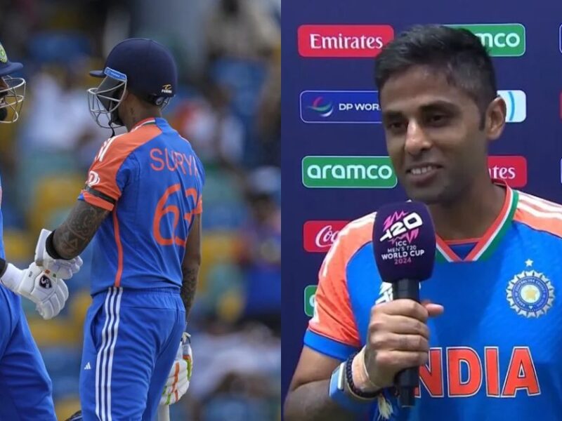After Getting Player Of The Match Against Afghanistan In T20 World Cup 2024, Suryakumar Yadav Said A Big Thing About This Player.