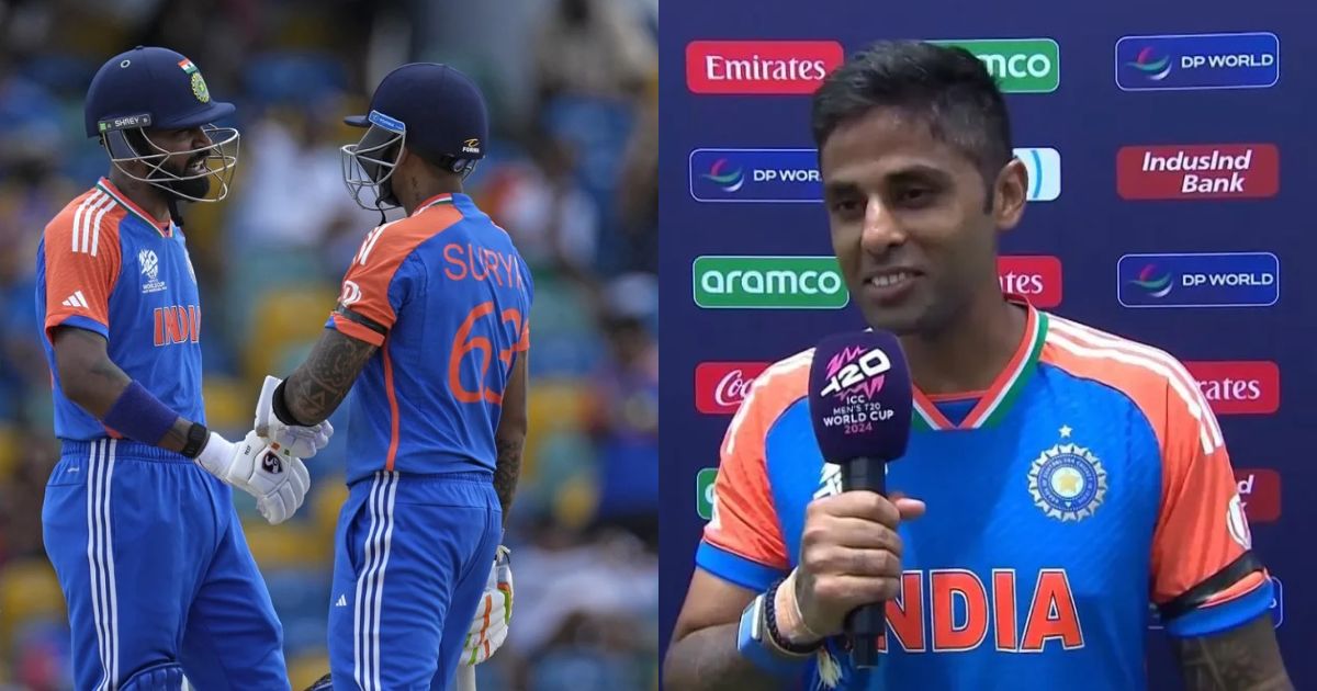 After Getting Player Of The Match Against Afghanistan In T20 World Cup 2024, Suryakumar Yadav Said A Big Thing About This Player.