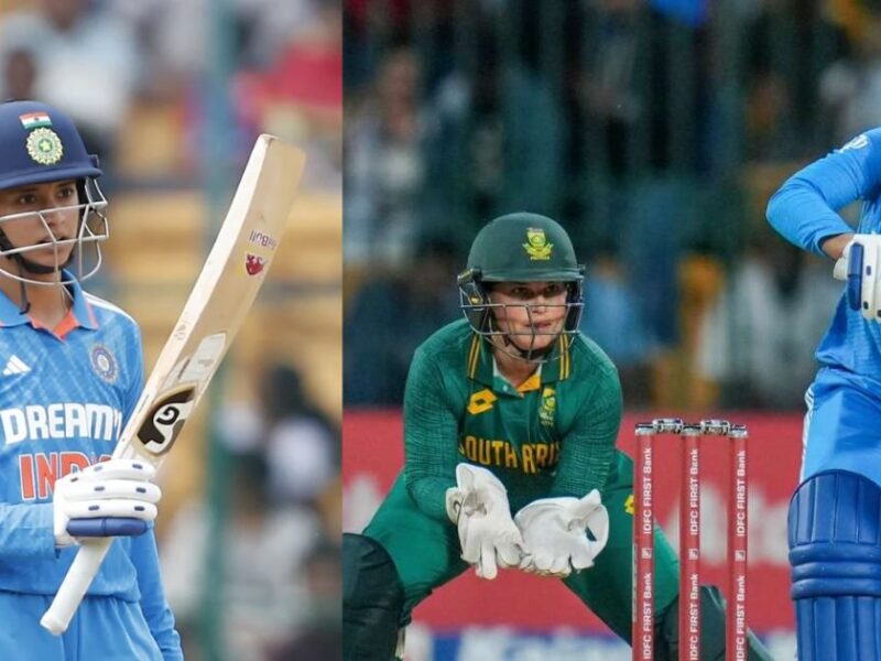 Smriti Mandhana Made A New Record In The 3 Odi Series Against South Africa