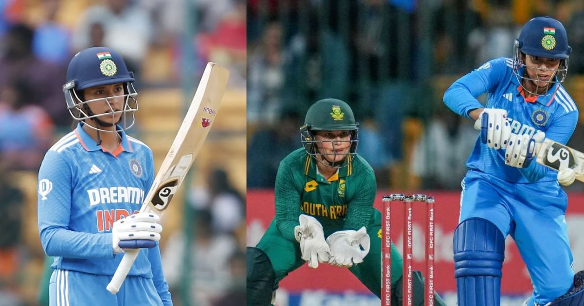 Smriti Mandhana Made A New Record In The 3 Odi Series Against South Africa