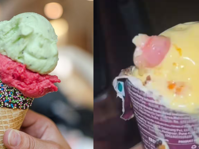 Finger-In-Ice-Cream-Ice-Cream-Eaters-Should-Be-Careful-You-Might-Have-A-Cut-Finger-In-Your-Cone-Fir-Lodged-Against-The-Company