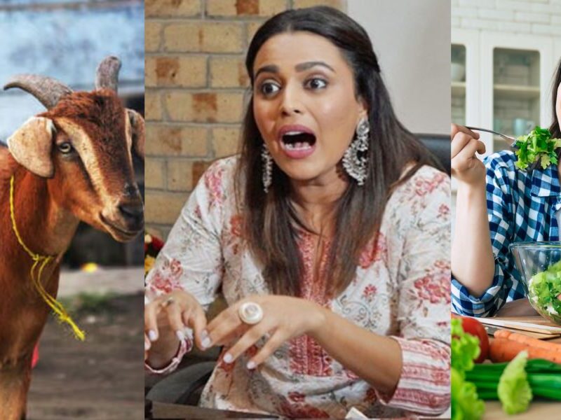 Swara Bhasker Came Out In Support Of Sacrificing On Bakrid, Spewed Venom Against Vegetarians