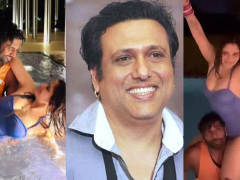 Arti-Singh-Did-Such-A-Thing-With-Her-Husband-In-Front-Of-Her-Brother-Seeing-This-Even-Uncle-Govinda-Will-Hide-His-Face-Video-Went-Viral