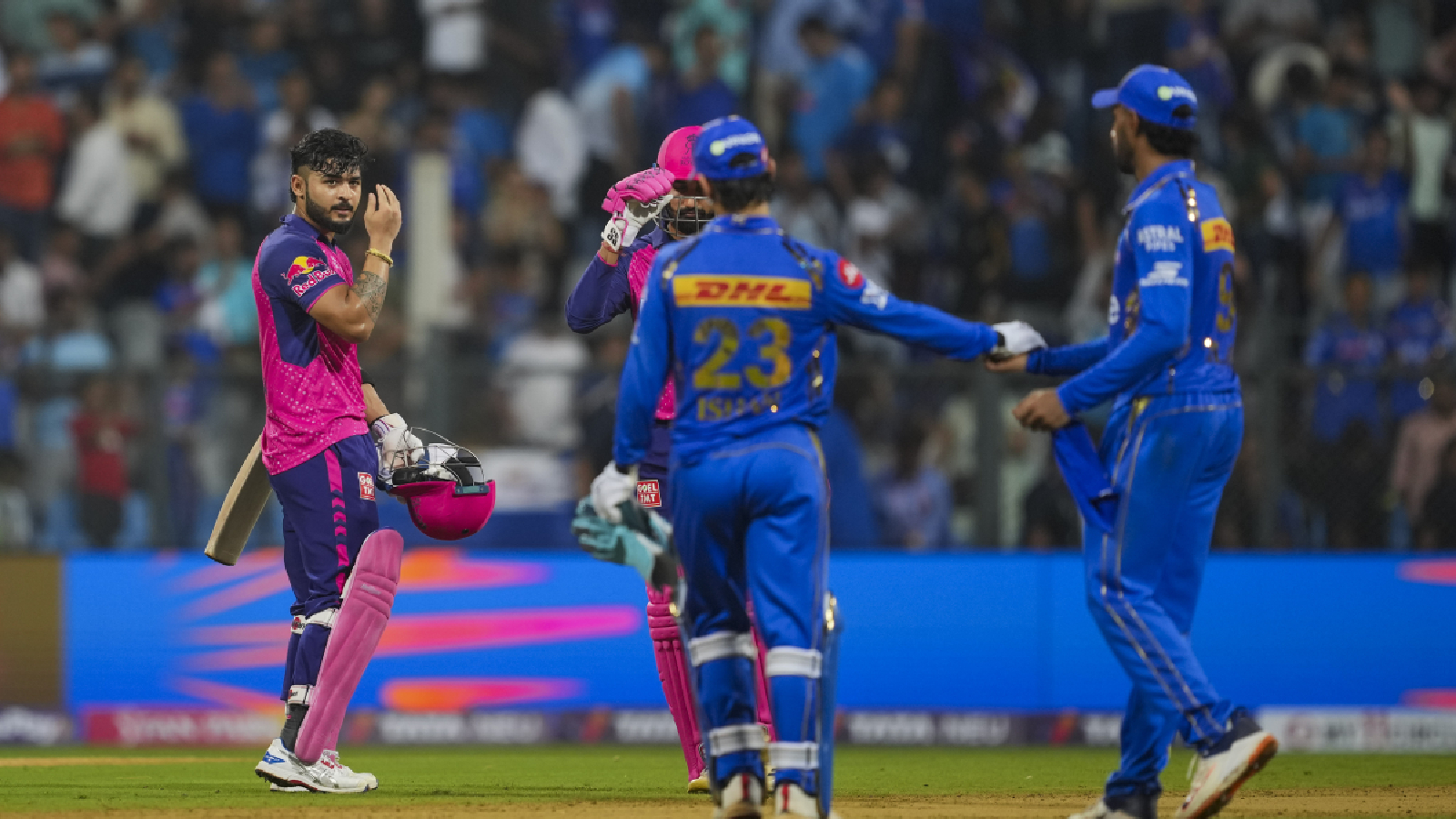 Mumbai Indians And Rajasthan Royals