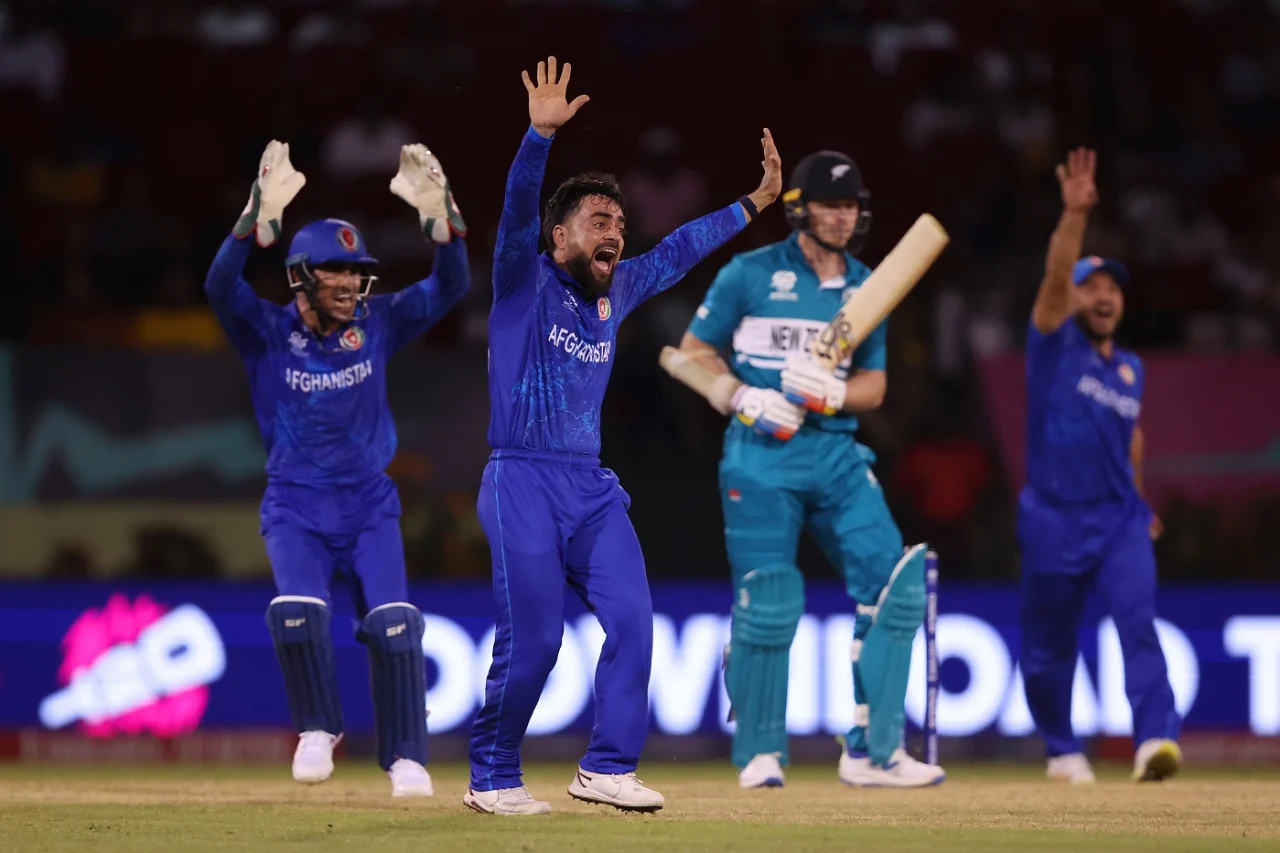 Nz Vs Afg : अफगानिस्तान ने टी20 वर्ल्ड कप 2024 में रचा इतिहास, न्यूजीलैंड के 84 रन से हराकर दर्ज की बड़ी जीत 3 Nz Vs Afg