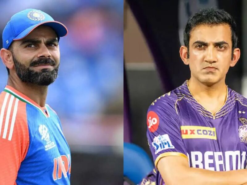 Gautam Gambhir And Virat Kohli