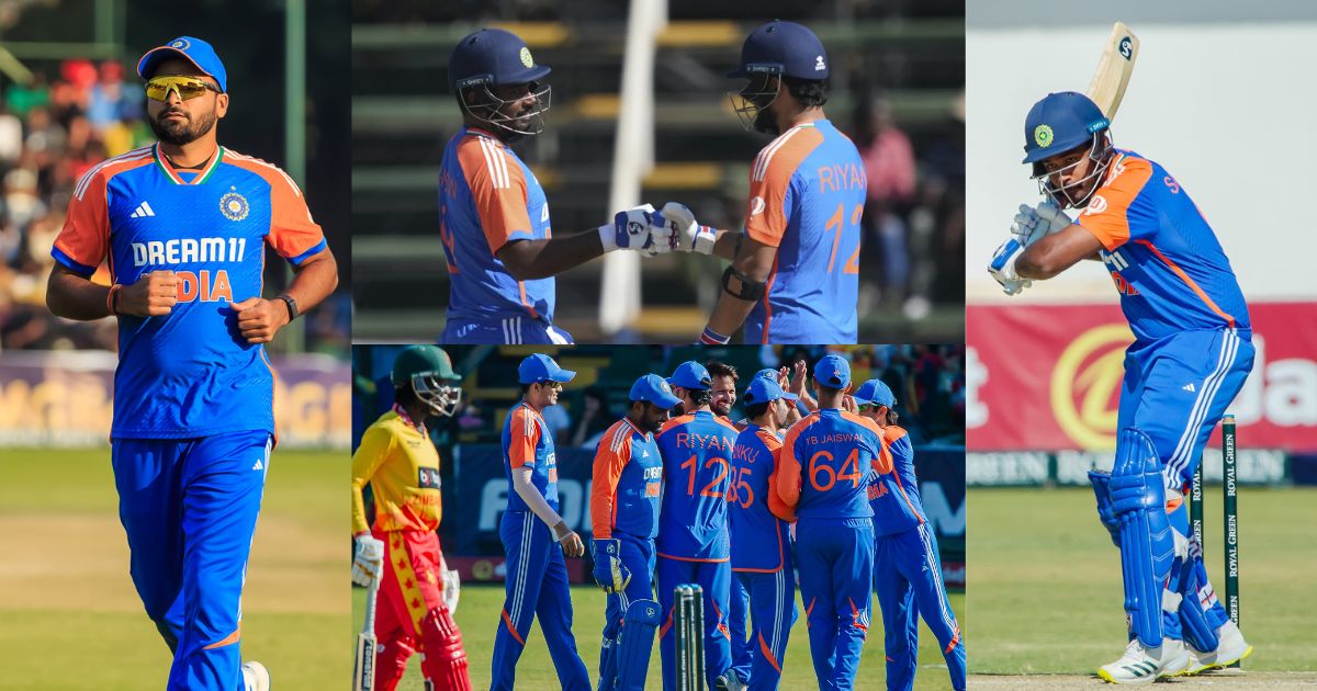 Team India Defeated Zimbabwe By 42 Runs In The Final T20.