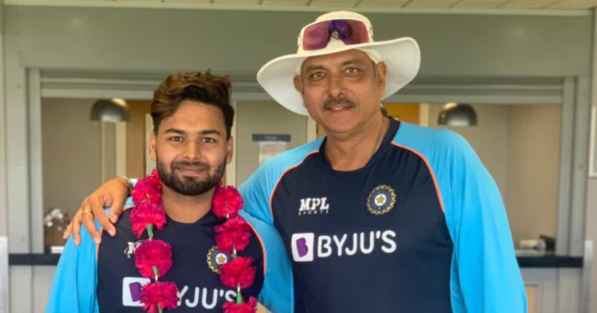 Rishabh Pant And Ravi Shastri