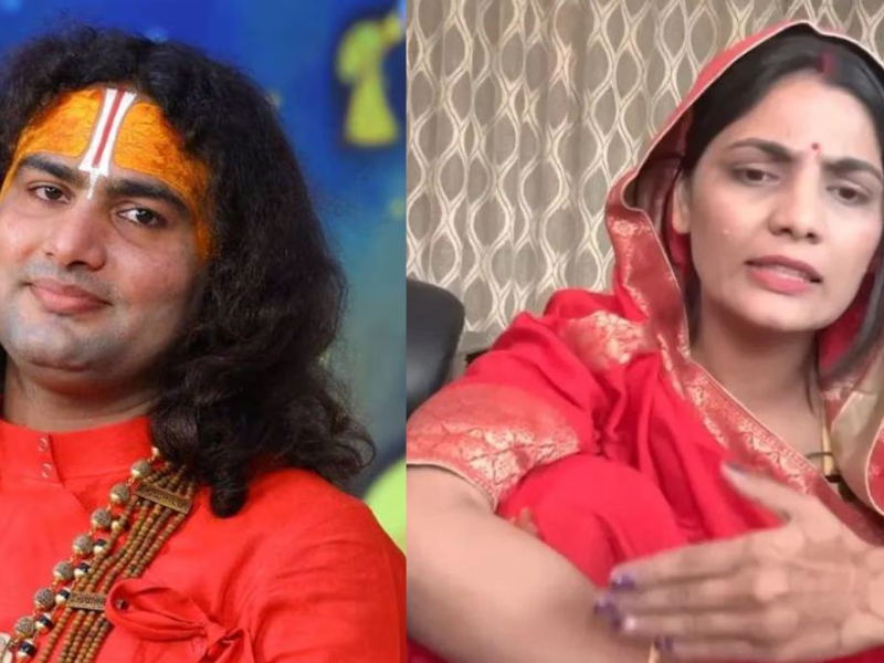 Neha-Singh-Rathore-Got-Angry-After-Listening-To-Anirudh-Acharyas-Sermon-Said-We-Have-To-Stay-Away-From-Such-People