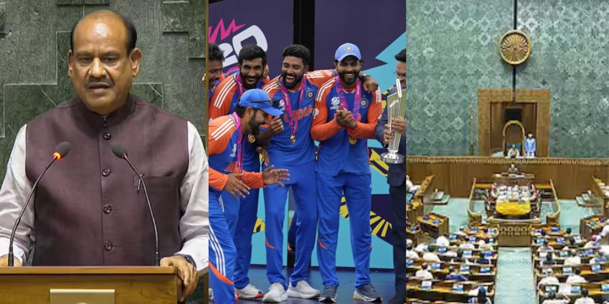 Video-Rohit-Sharma-S-Name-Created-A-Stir-In-The-Lok-Sabha-Team-India-Along-With-The-Captain-Were-Congratulated-On-Winning-The-World-Cup-2024