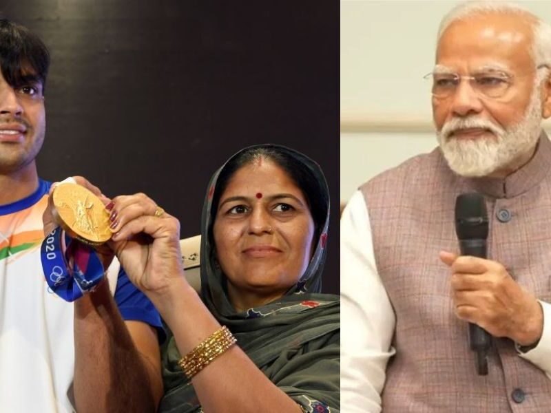 Pm-Modi-Wants-To-Eat-This-Dish-Made-By-Neeraj-Chopra-S-Mother-Put-This-Big-Demand-In-Front-Of-The-Champion-Player