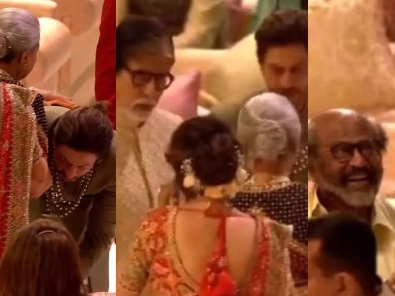 Shahrukh Khan Stole The Show At Ambani'S Wedding, Did This With Big B