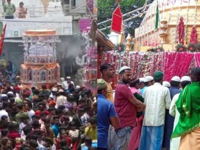 If You Want To Live In India, You Have To Call Me Hussain...' Muslims Created A Ruckus In The Muharram Procession, Raised Controversial Slogans-Amethi Muharram