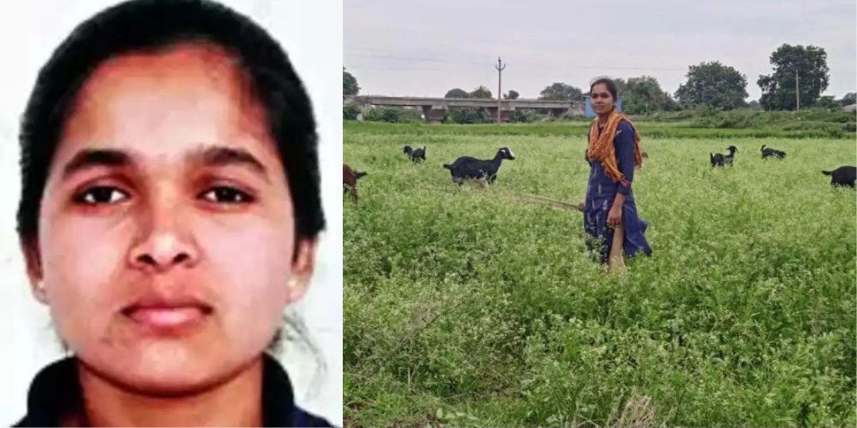 Tribal-Student-Badavath-Madhulatha-This-Girl-Is-Grazing-Goats-In-The-Fields-Even-After-Passing-Itt-Tears-Will-Not-Stop-After-Knowing-The-Reason