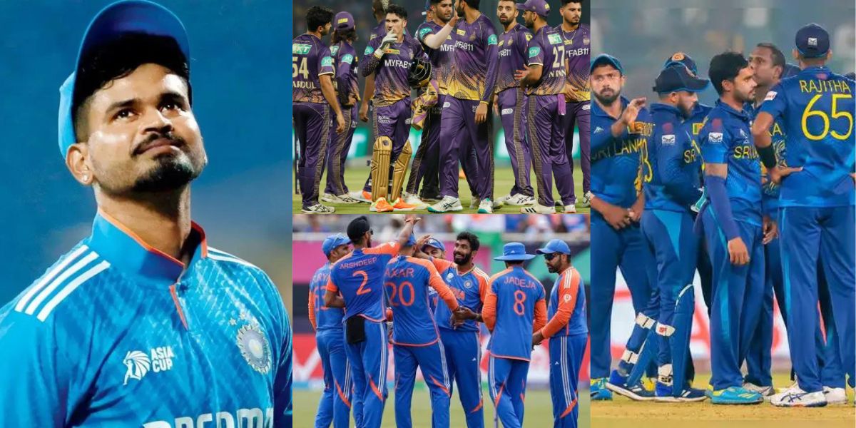 Ind-Vs-Sl-15-Member-Team-Announced-For-England-Odi-Shreyas-Gets-Captaincy-Three-Kkr-Players-Will-Debut