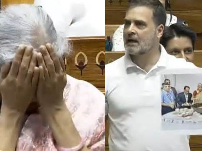 Rahul-Gandhi-Scolded-The-Government-In-Parliament-Finance-Minister-Beat-His-Head