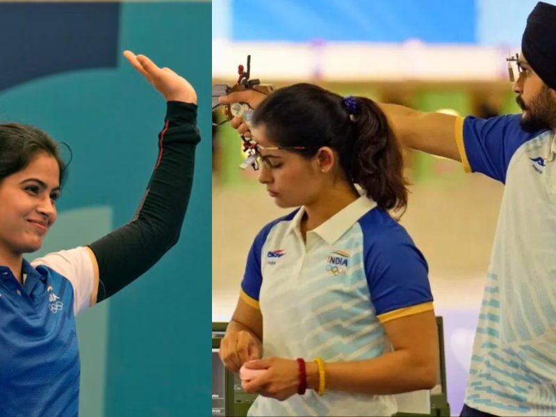 Manu-Bhaker-Create-History-To-Win-Double-Medal-In- Paris Olympic 2024