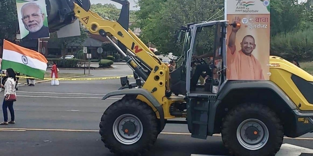 Baraat In Bulldozer