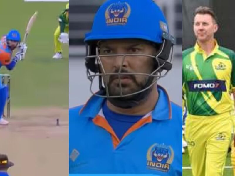 Yuvraj Singh Once Again Played A Brilliant Inning Against Australia, Led The Team To Victory.