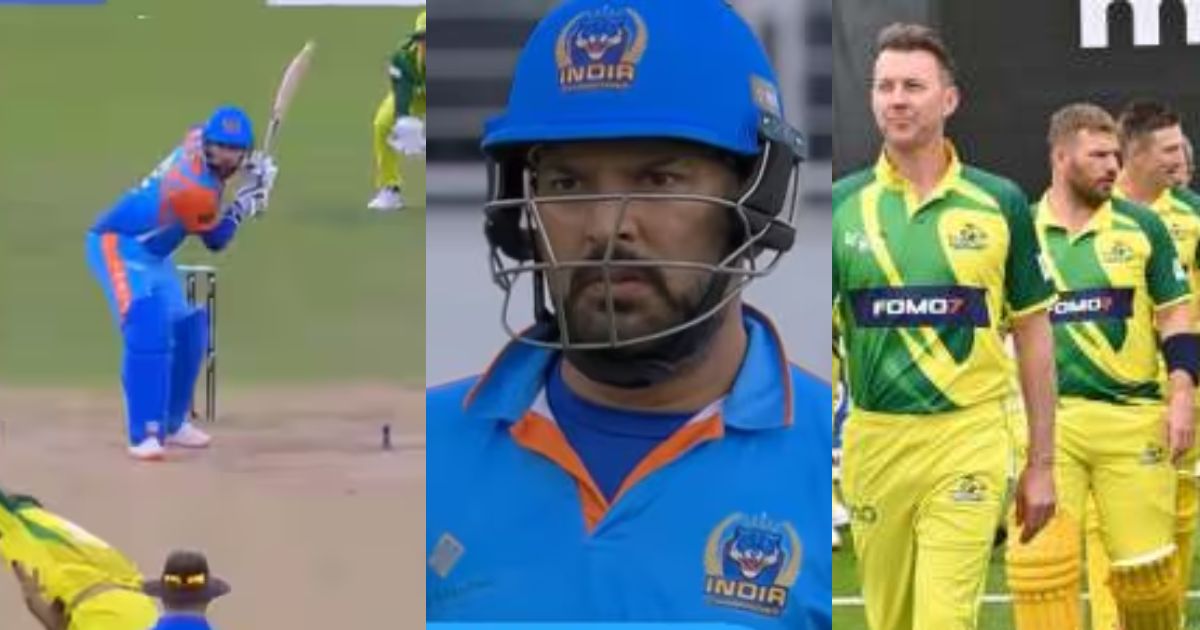 Yuvraj Singh Once Again Played A Brilliant Inning Against Australia, Led The Team To Victory.