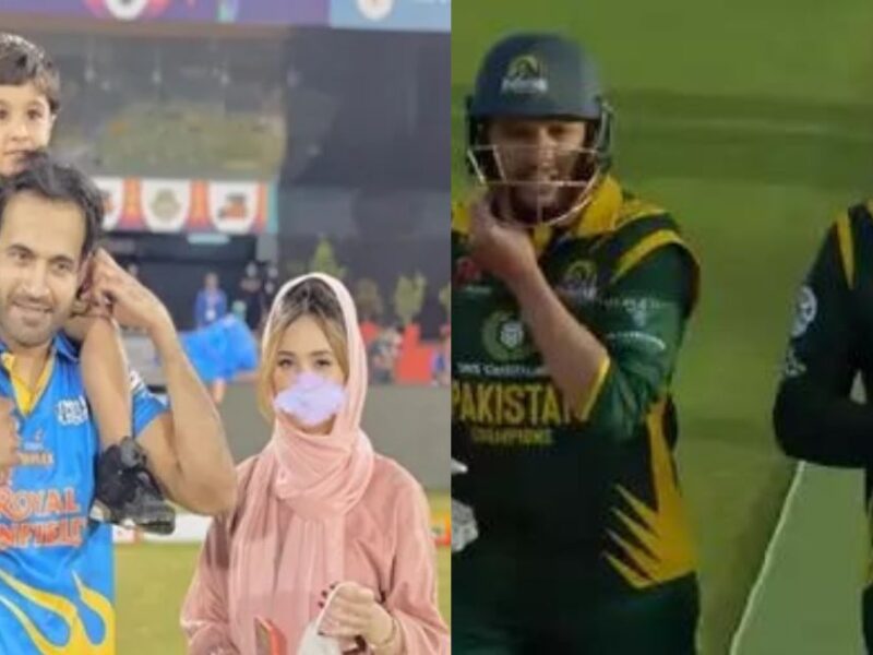 Irfan Pathan Kissed His Wife In Front Of The Audience, Picture Went Viral