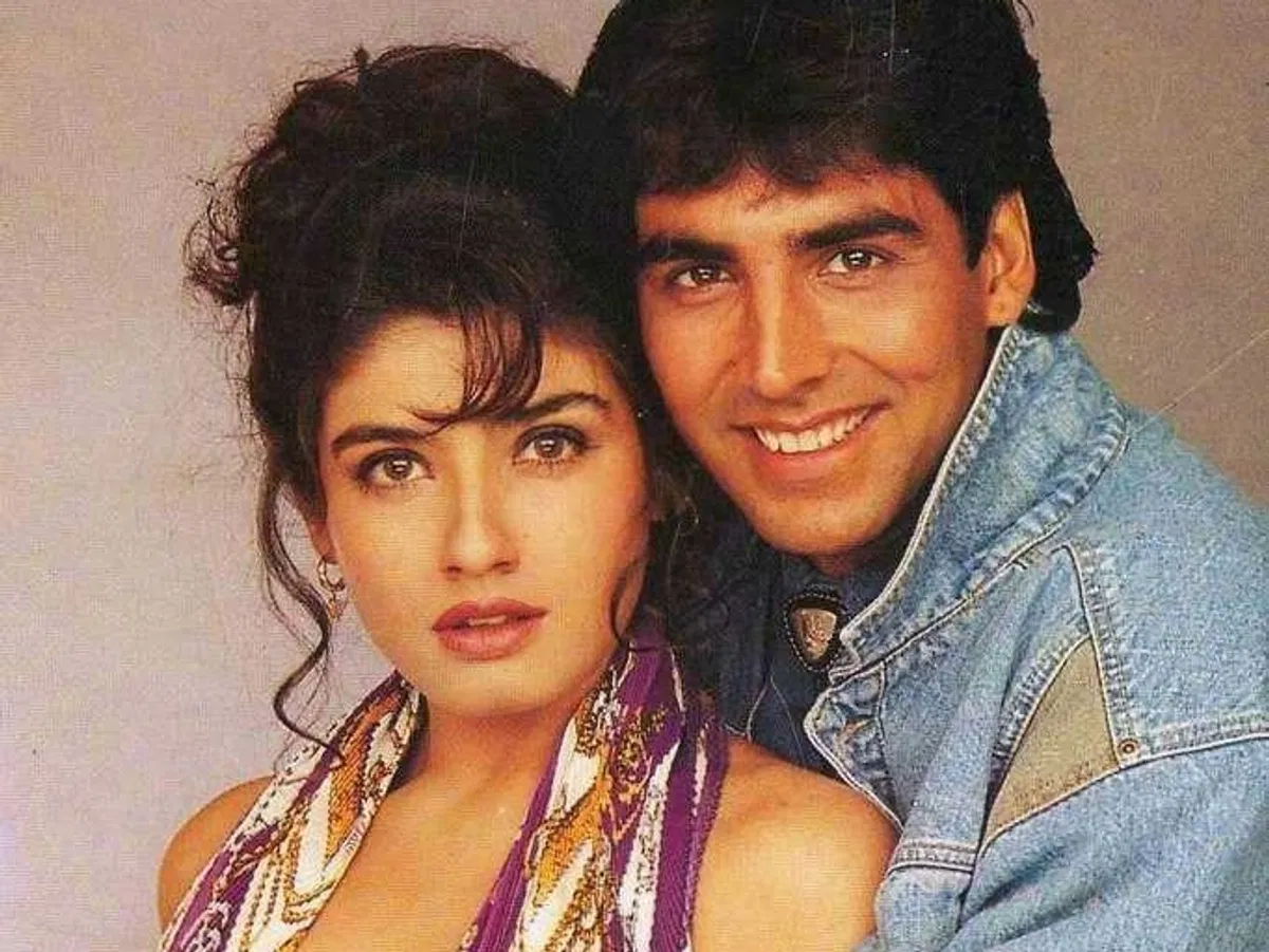 Akshay Kumar-Raveena Tandon