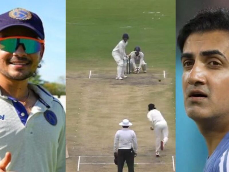 Ishan Kishan Tried His Hand At Bowling, Video Went Viral