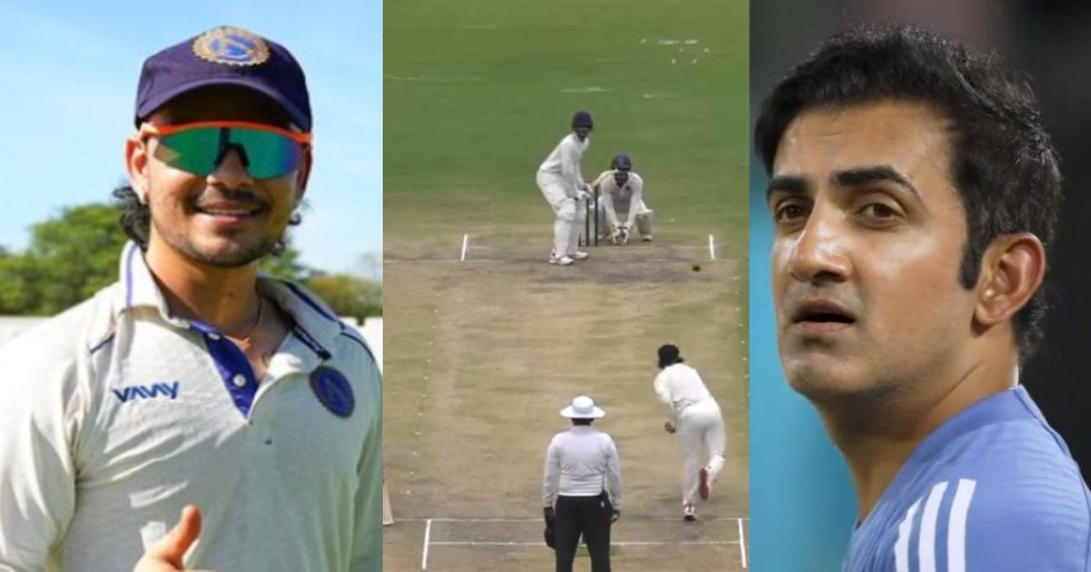 Ishan Kishan Tried His Hand At Bowling, Video Went Viral