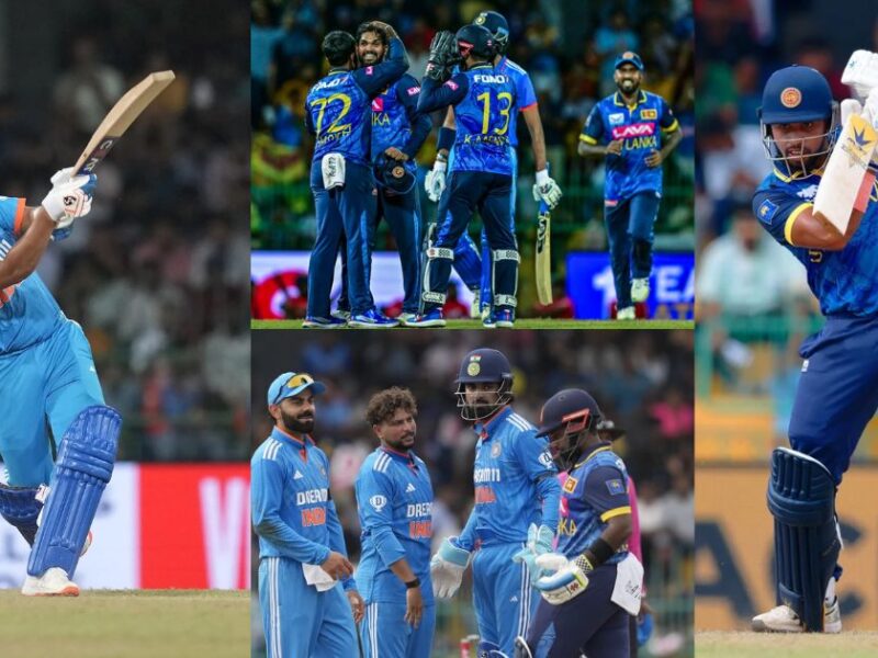 Ind Vs Sl : The First Match Of The 3-Match Series Between India And Sri Lanka Ended On A Tie.