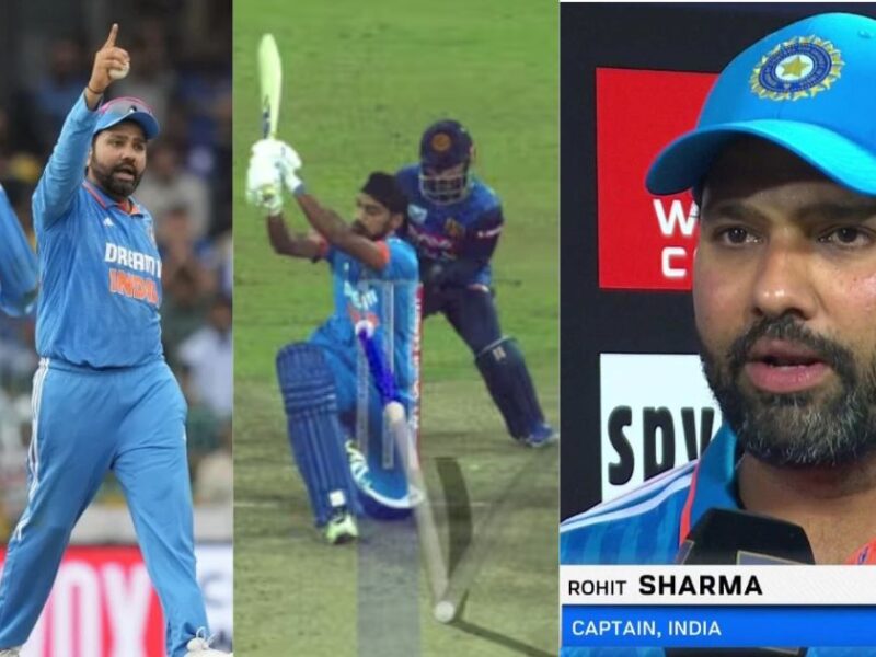 Captain Rohit Sharma Got Angry When The Match Was Tied