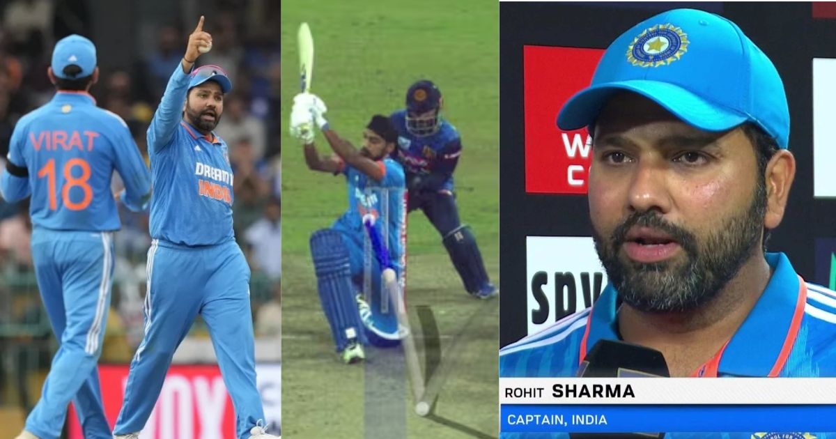 Captain Rohit Sharma Got Angry When The Match Was Tied