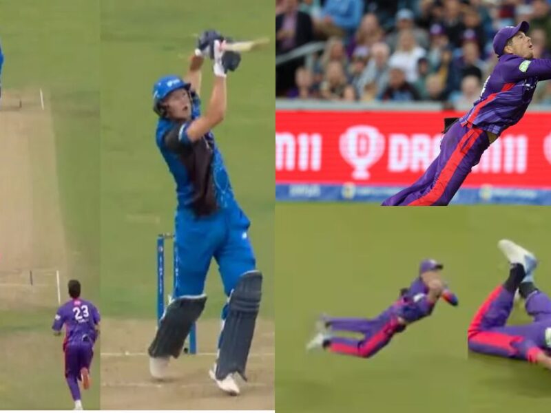 Mitchell Santner Took A Brilliant Catch Like Superman