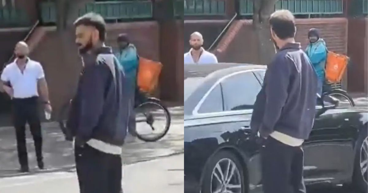 Virat Kohli Was Seen Walking Alone In The Streets Of England