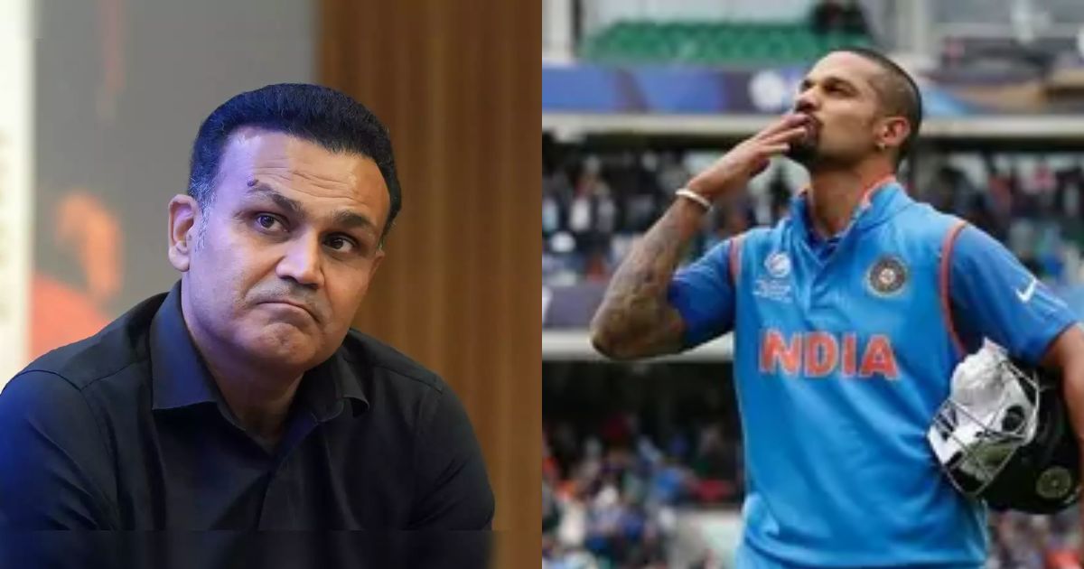 Virender Sehwag'S Pain Spills Over Shikhar Dhawan'S Retirement