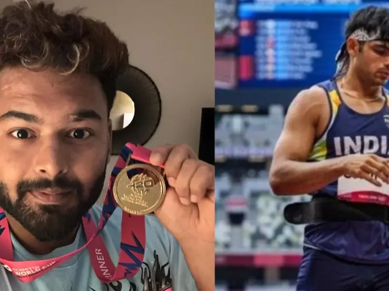 Rishabh Pant Made A Big Announcement, If Neeraj Chopra Wins The Gold Medal, He Will Give A Special Reward