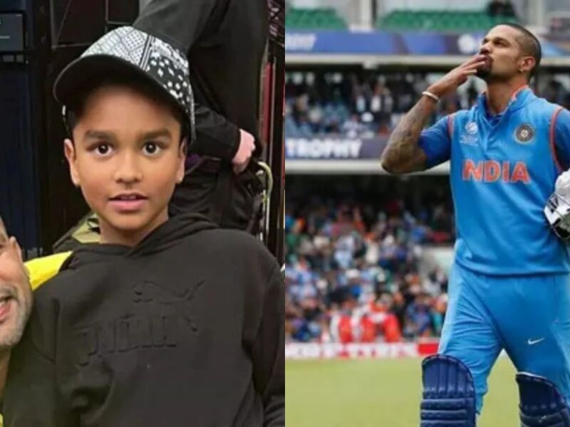 After Retirement, Shikhar Dhawan Gave A Special Message To His Daughter Zoravar.