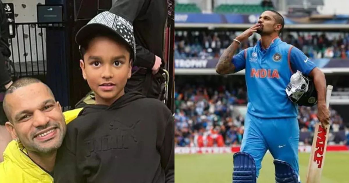 After Retirement, Shikhar Dhawan Gave A Special Message To His Daughter Zoravar.