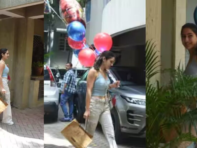 Sara-Ali-Khan-Arrived-To-Celebrate-Father-Saifs-Birthday-With-Cake-And-Best-Dads-Balloon-In-Her-Hand-She-Was-Seen-In-This-Style