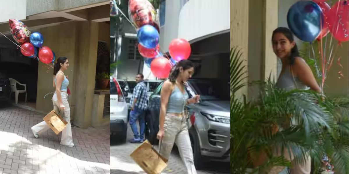 Sara-Ali-Khan-Arrived-To-Celebrate-Father-Saifs-Birthday-With-Cake-And-Best-Dads-Balloon-In-Her-Hand-She-Was-Seen-In-This-Style