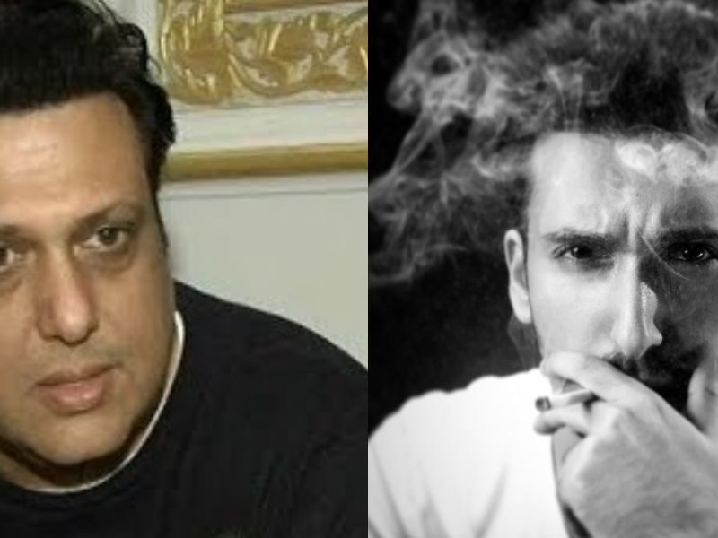 Govinda-Son-Yashvardhan-Was-Seen-Blowing-A-Ring-Of-Cigarette-Smoke-Users-Said-Like-His-Father