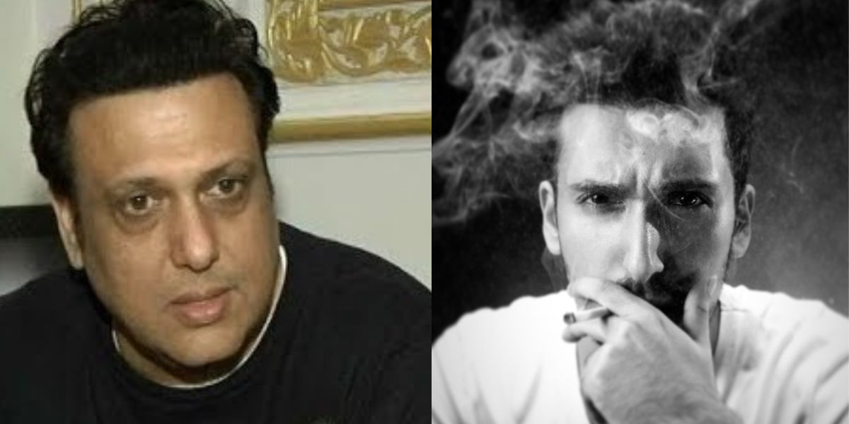 Govinda-Son-Yashvardhan-Was-Seen-Blowing-A-Ring-Of-Cigarette-Smoke-Users-Said-Like-His-Father