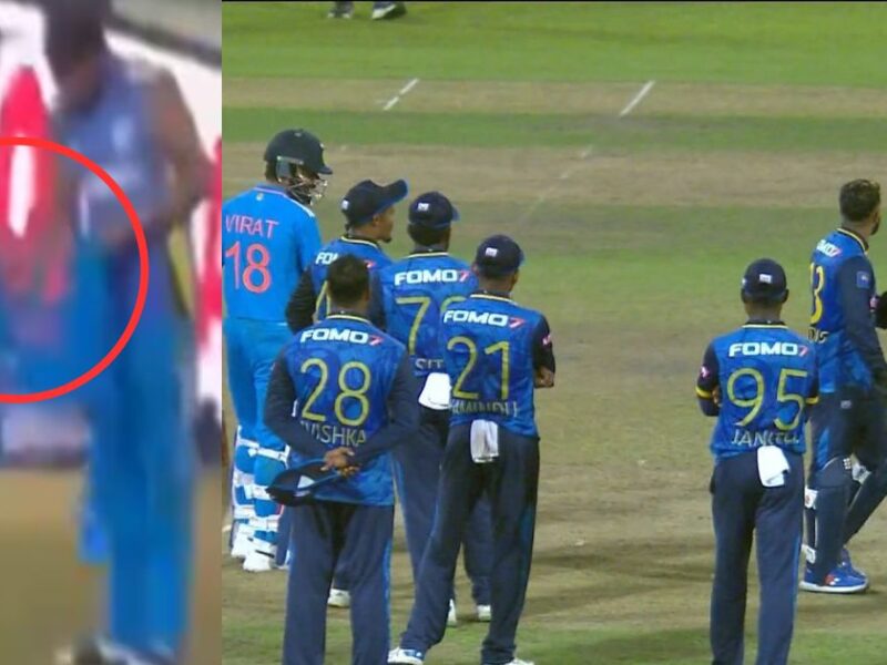 Team India'S Legendary Player Virat Kohli Gifted His Jersey To Kusal Mendis