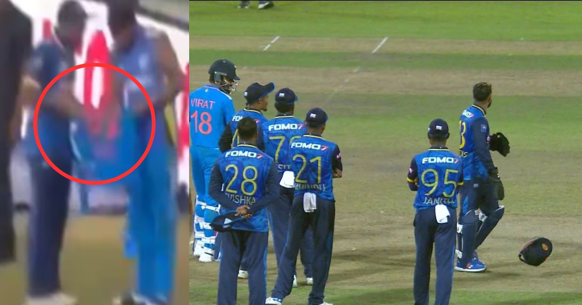 Team India'S Legendary Player Virat Kohli Gifted His Jersey To Kusal Mendis