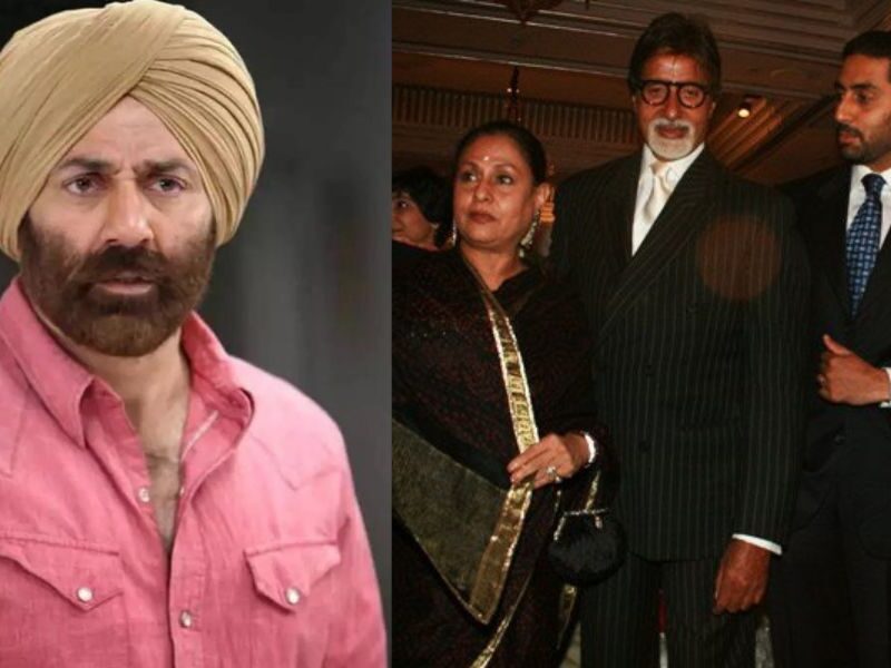 Sunny Deol Has A Score Of 36 With The Bachchan Family, Vowed Not To Work With Any Member,