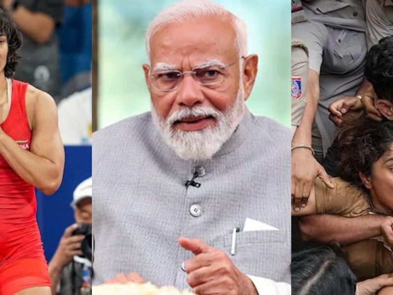 Vinesh Phogat Out Of Olympics, Pm Shared An Emotional Post, Said Vinesh You Are A Champion