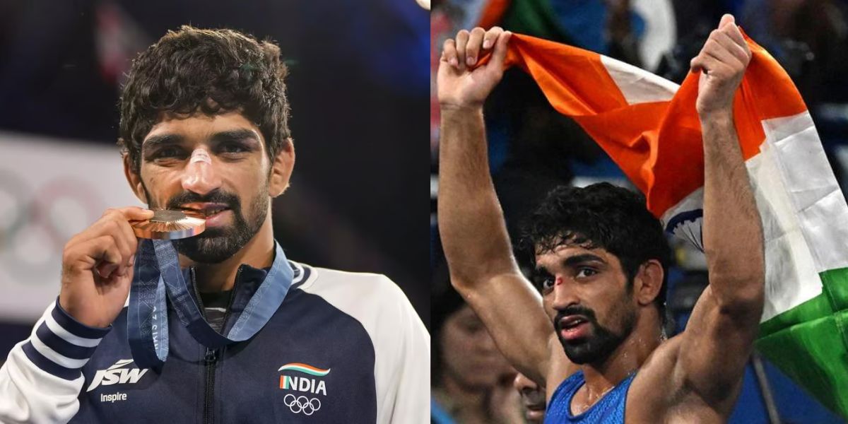 21 Year Old Player Aman Sahrawat Won Bronze In Paris Olympics 2024