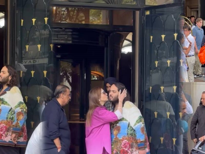 When Radhika And Anant Reached Olympics In Paris, Neeta Ambani Expressed Love Video Went Viral