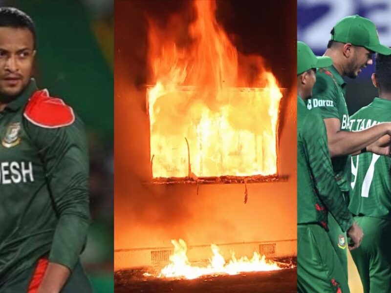 Protestors Vandalized The House Of Former Captain Of Bangladesh Cricket Team